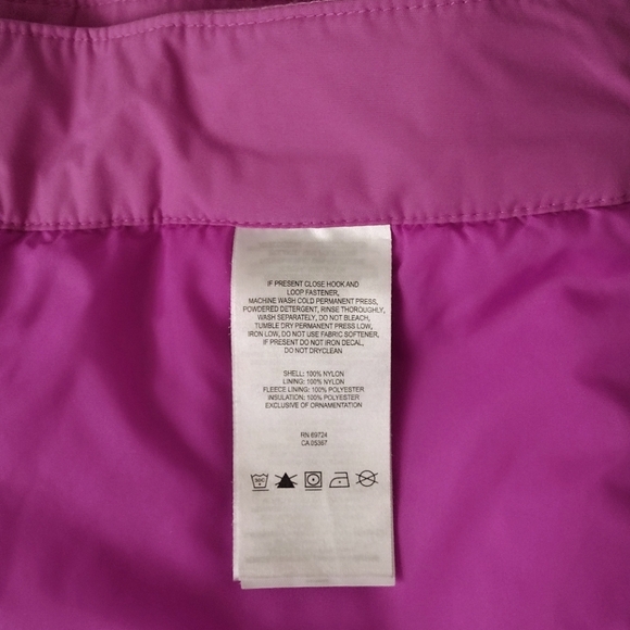 Girls Columbia Outgrown Ski Pants Pink Size M - Picture 11 of 13